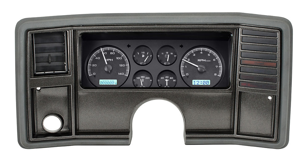 Dakota Digital Gauge Kit - VHX - Electric - Analog - Fuel Level / Oil Pressure / Speedometer / Tachometer / Voltmeter