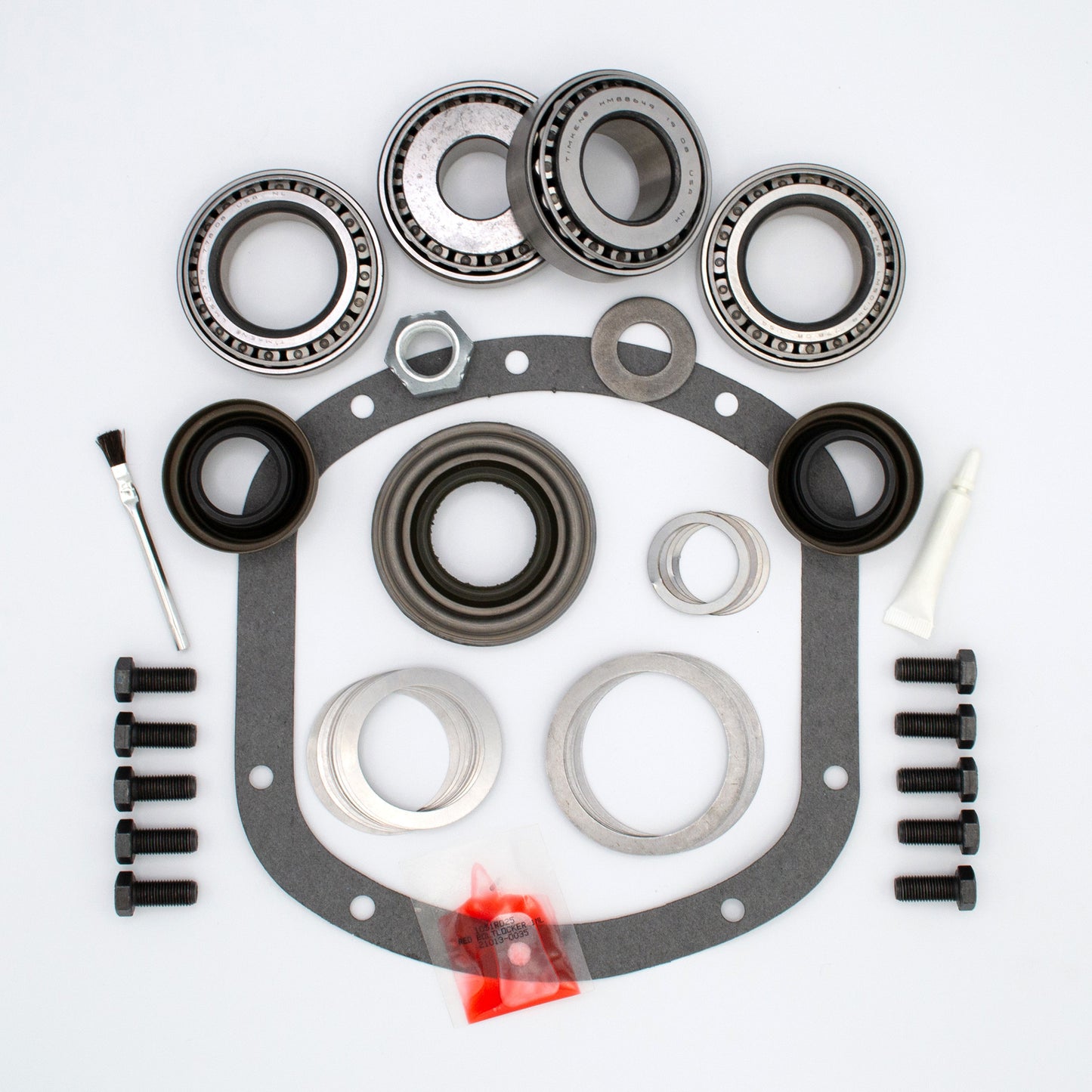 Eaton - Detroit Locker Differential Installation Kit - Master - Front - Bearings / Crush Sleeve / Gaskets / Hardware /