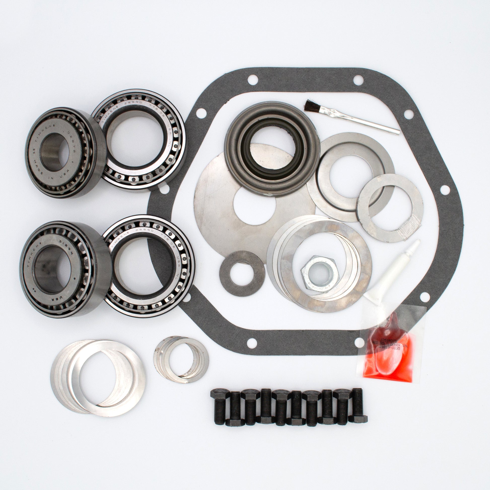 Eaton - Detroit Locker Differential Installation Kit - Master - Bearings / Crush Sleeve / Gaskets / Hardware / Seals /