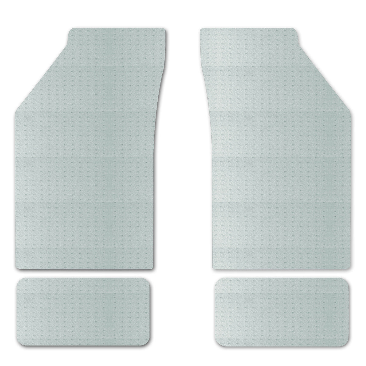 Designer Floormat Clear Nibbed — Clear Nibbed Vinyl