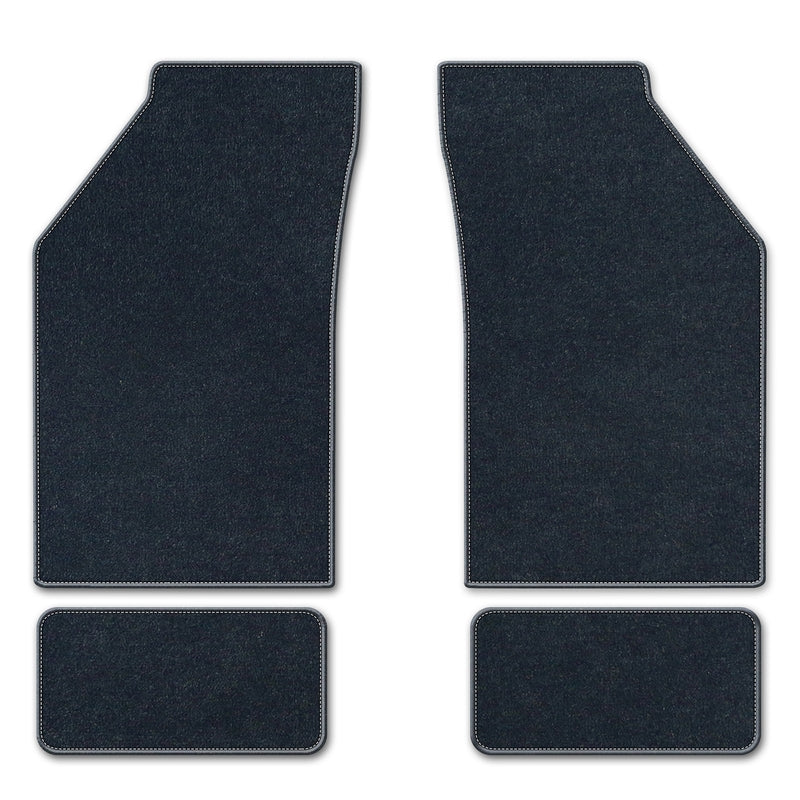 Designer Floormat Premium Plush — Navy Blue