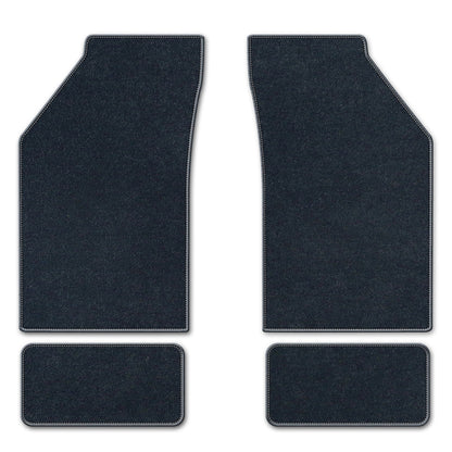 Designer Floormat Premium Plush — Navy Blue