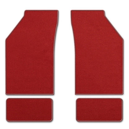 Designer Floormat Premium Plush — Red