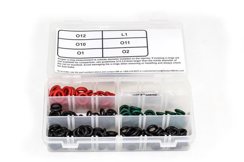 Deatschwerks O-Ring - Rubber - Fuel Injectors - Various Applications - Kit
