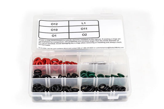 Deatschwerks O-Ring - Rubber - Fuel Injectors - Various Applications - Kit