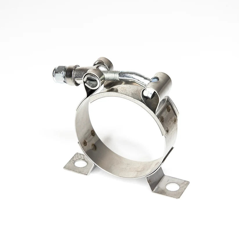 Deatschwerks Fuel Pump Bracket - 52.52 mm to 58 mm Diameter - Aluminum - Natural - Deatschwerks DW250iL Fuel Pump - Each