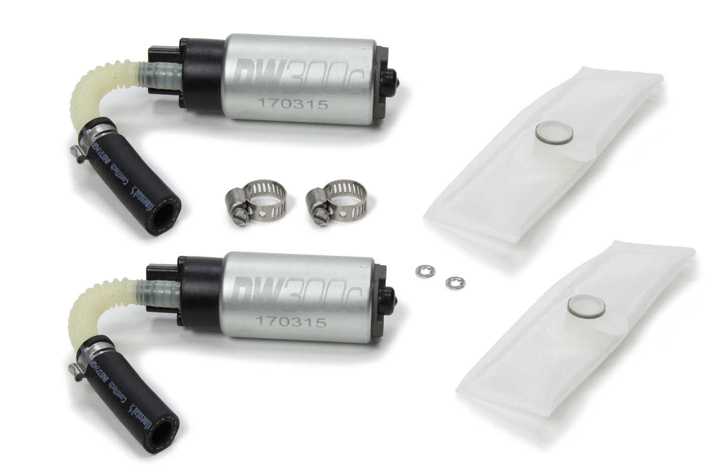 Deatschwerks Fuel Pump - DW300C - Electric - In-Tank - 340 lph - Install Kit - Gas / Ethanol - Ford Mustang 2003-04 -