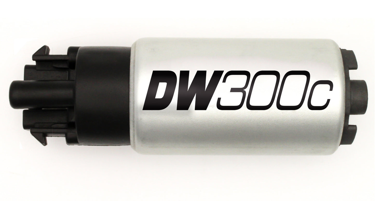 Deatschwerks Fuel Pump - DW300C - Electric - In-Tank - 340 lph - Install Kit - Gas / Ethanol - Universal - Kit