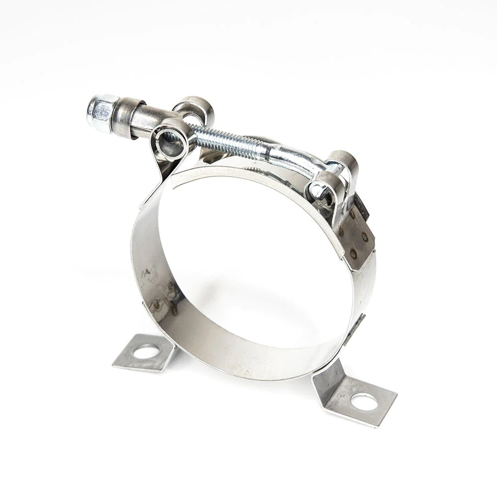 Deatschwerks Fuel Pump Bracket - 59.7 mm to 65.88 mm Diameter - Aluminum - Natural - Deatschwerks DW350iL Fuel Pump -