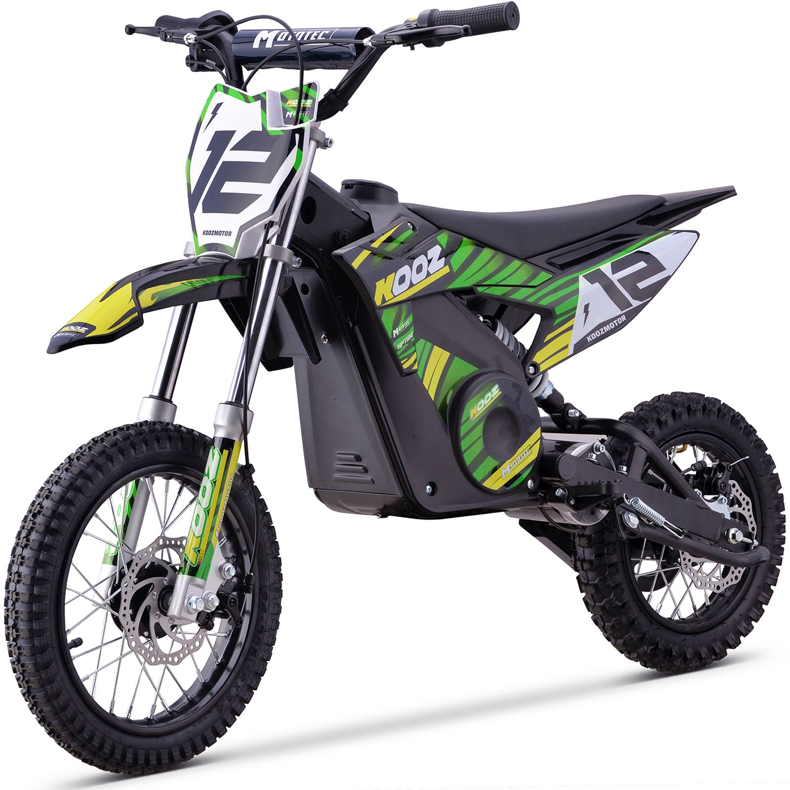 MotoTec 36V 1000W (HP112E) Electric Dirt Bike Green