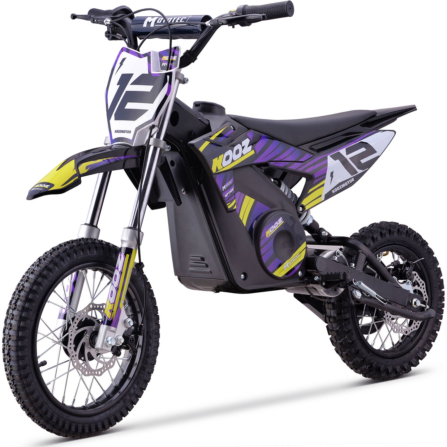 MotoTec 36V 1000W (HP112E) Electric Dirt Bike Purple