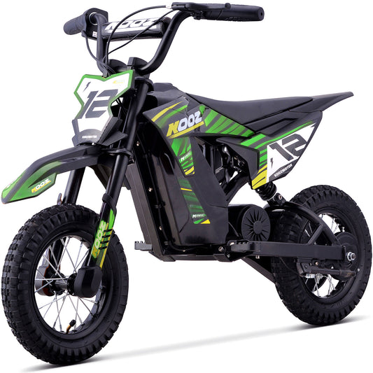 MotoTec 36V 300W (HP122E) Electric Dirt Bike Green