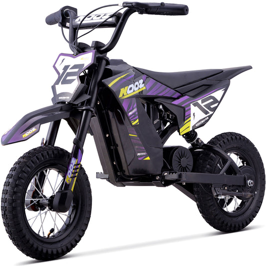 MotoTec 36V 300W (HP122E) Electric Dirt Bike Purple