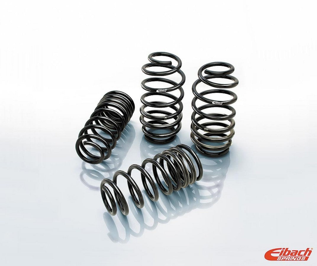 Eibach Suspension Spring Kit - Pro-Kit - Lowering - Front / Rear - Steel - Black Powder Coat - Jeep Grand Cherokee