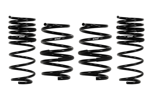 Eibach Suspension Spring Kit - PRO-KIT - Lowering - 4 Coil Springs - Black Powder Coat - Shelby GT500 - Ford Mustang