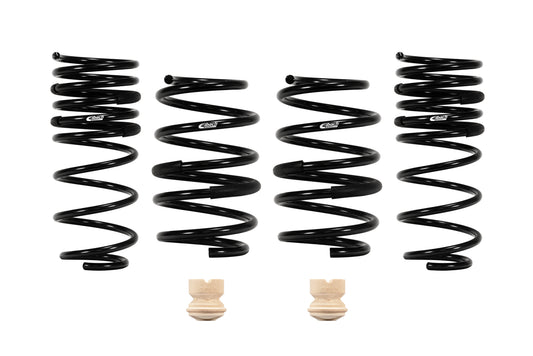 Eibach Suspension Spring Kit - Pro-Kit - Lowering - Front / Rear - Steel - Black Powder Coat - Ford Mustang 2011-14 -