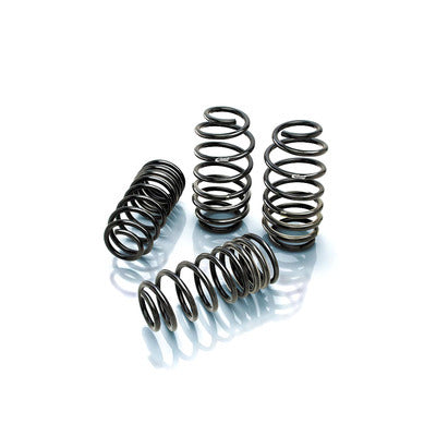 Eibach Suspension Spring Kit - Pro-Kit - Lowering - Front / Rear - Steel - Black Powder Coat - Small Block Ford - Ford
