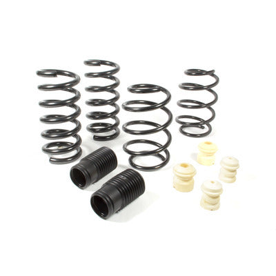 Eibach Suspension Spring Kit - Pro-Kit - Lowering - Front / Rear - Steel - Bump Stops - Black Powder Coat - GT - Ford