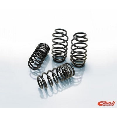 Eibach Suspension Spring Kit - Pro-Kit - Lowering - Front / Rear - Steel - Black Powder Coat - GM LS-Series - Chevy