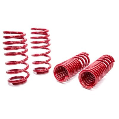 Eibach Suspension Spring Kit - Sportline - Lowering - Front / Rear - Steel - Red Powder Coat - Mopar V6 - Dodge