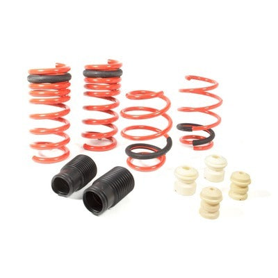 Eibach Suspension Spring Kit - Sportline - Lowering - Front / Rear - Steel - Red Powder Coat - Ford Mustang 2015-21 -