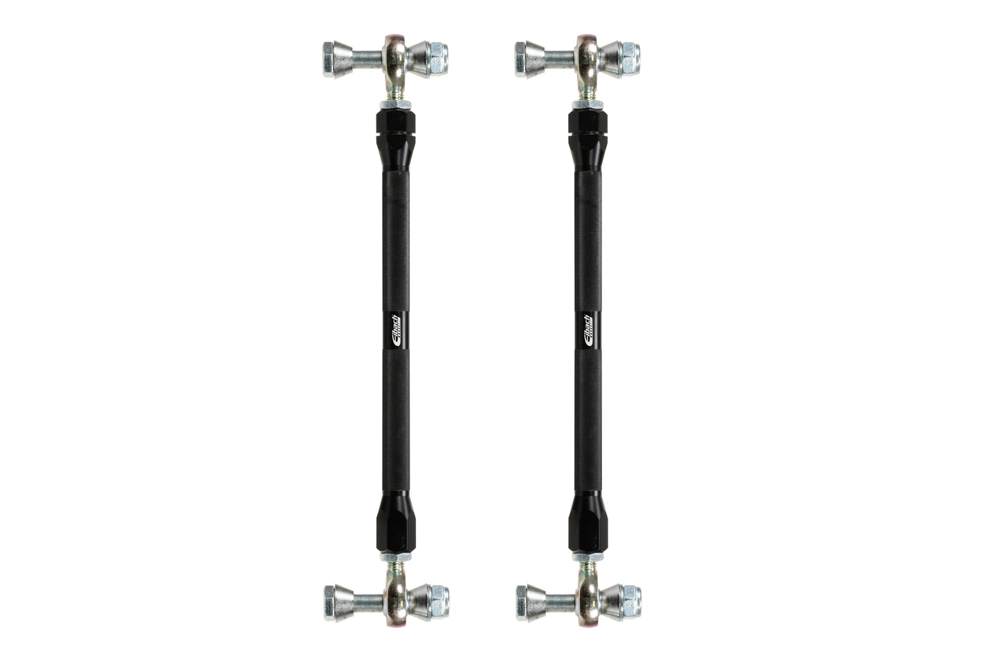 Eibach End Link - Front - Adjustable - Aluminum / Chromoly - Black Anodized / Zinc Oxide - Honda Civic 2016-21 - Pair