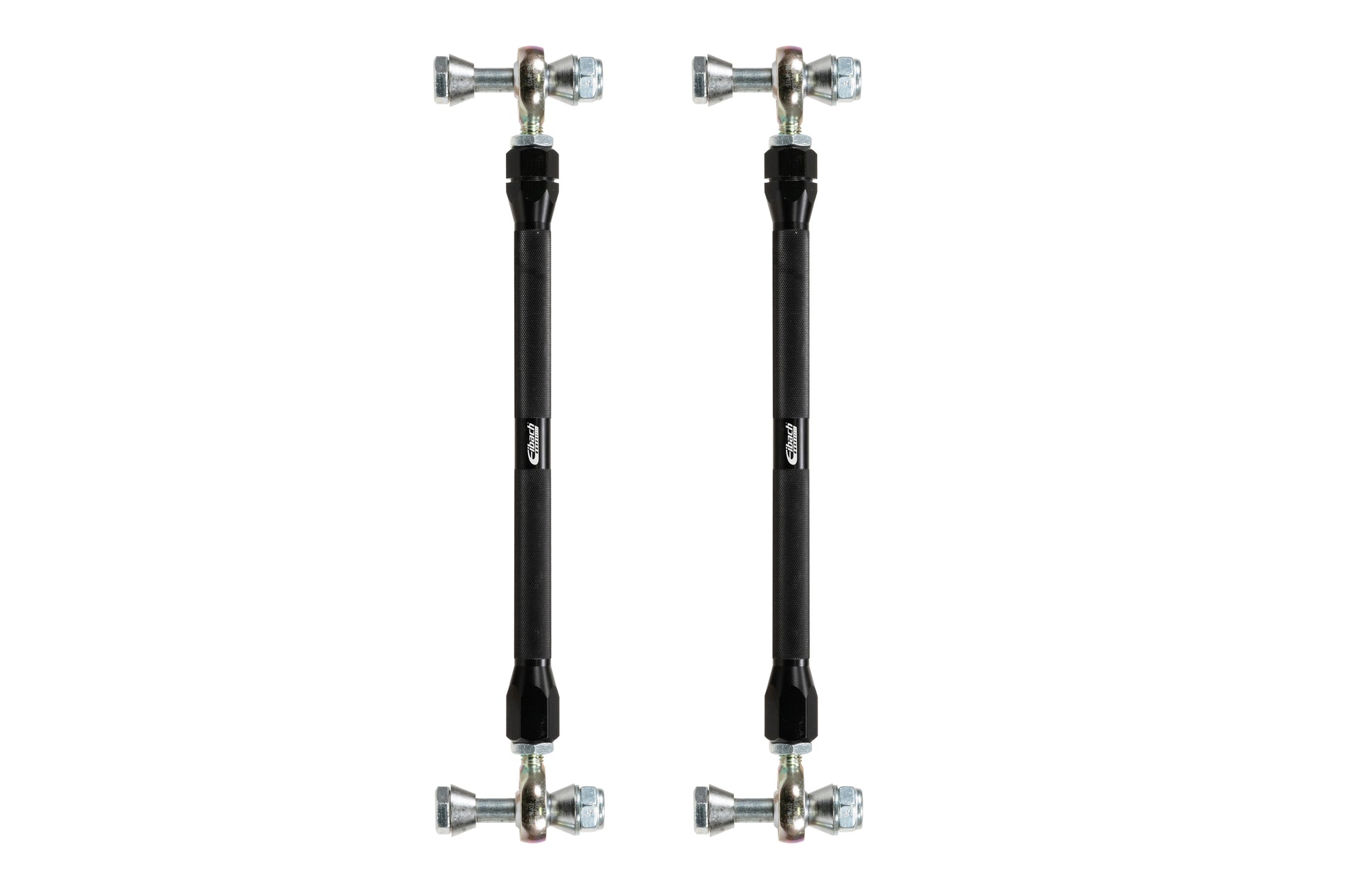 Eibach End Link - Front - Adjustable - Aluminum / Chromoly - Black Anodized / Zinc Oxide - Honda Civic 2016-21 - Pair