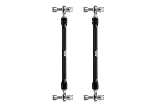 Eibach End Link - Front - Adjustable - Aluminum / Chromoly - Black Anodized / Zinc Oxide - Honda Civic 2016-21 - Pair