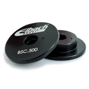 Eibach Bump Spring Cap - 1.630 in ID Spring - 0.500 in Shaft - Aluminum - Black Anodized - Pair