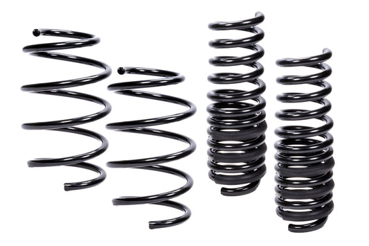 Eibach Suspension Spring Kit - PRO-KIT - 1.1 in Lowering - Front / Rear - Steel - Black Powder Coat - SS - Chevy