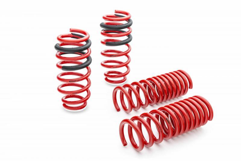Eibach Suspension Spring Kit - PRO-KIT - Lowering - Front / Rear - Steel - Red Powder Coat - SRT - Dodge Challenger