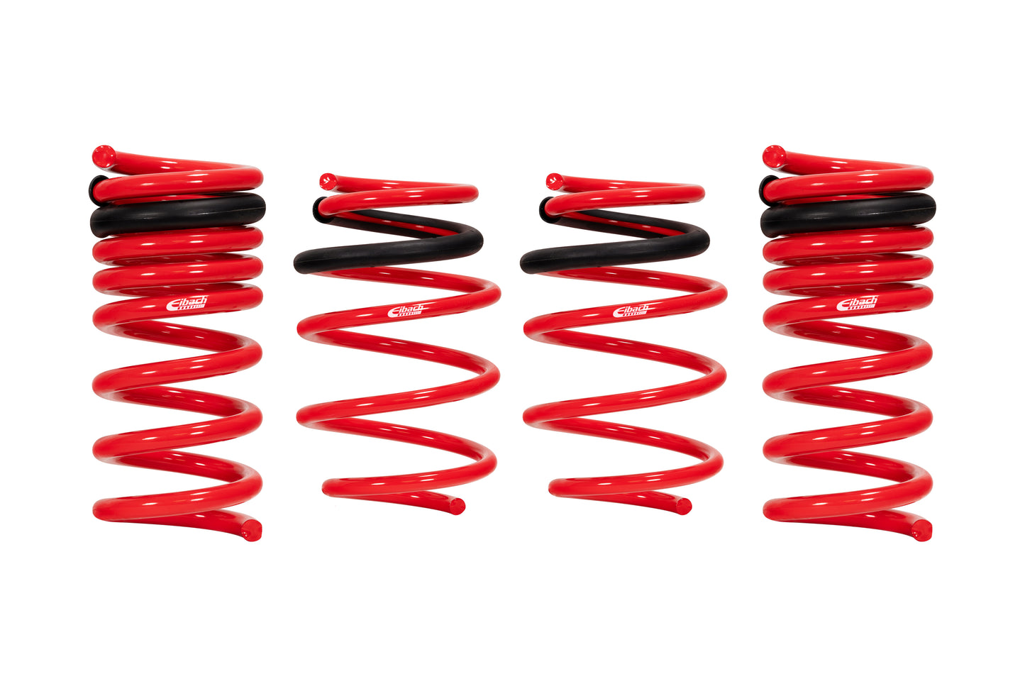Eibach Suspension Spring Kit - PRO-KIT - Lowering - 4 Coil Springs - Red Powder Coat - Dodge Charger 2015-24 - Kit