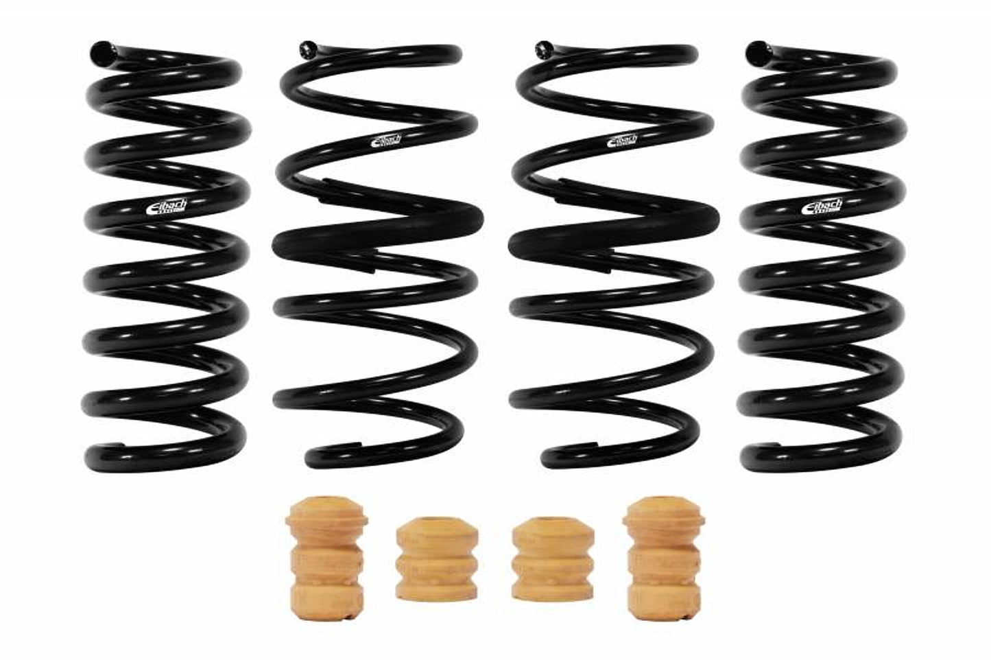 Eibach Suspension Spring Kit - Pro-Kit - 1.4 in Lowering Front / 1.3 in Lowering Rear - Front / Rear - Steel - Black