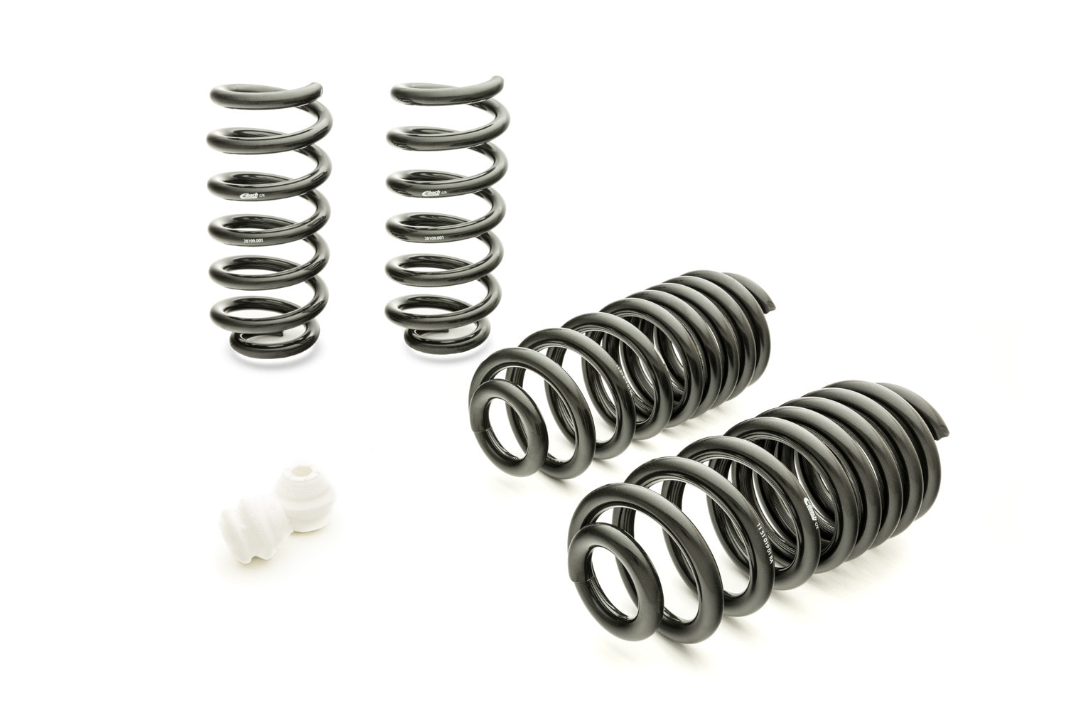 Eibach Suspension Spring Kit - PRO-KIT - Lowering - 0.8 in Front - 0.8 in Rear - Front / Rear - Steel - Black Powder