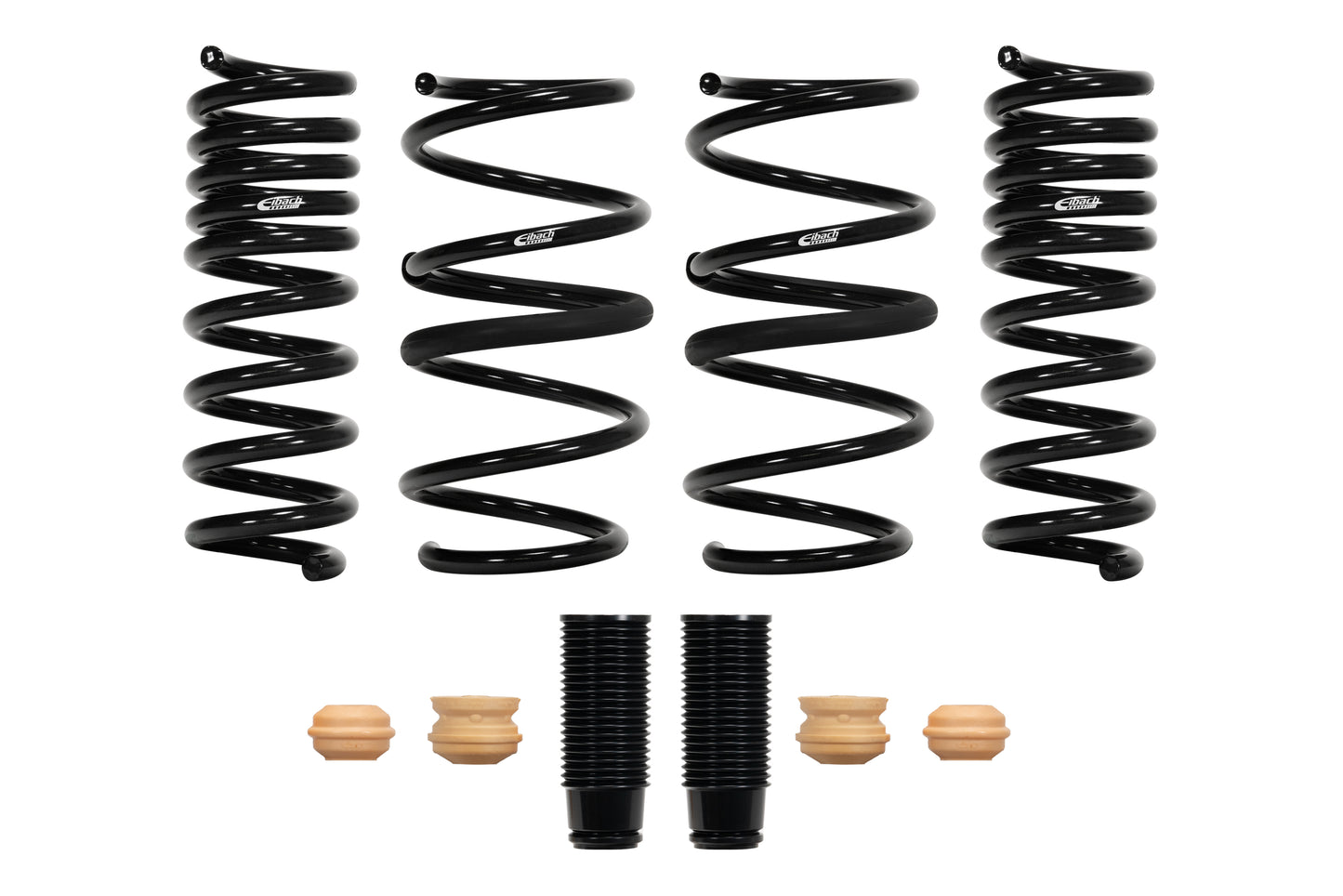 Eibach Suspension Spring Kit - PRO-KIT - Lowering - 4 Coil Springs - Black Powder Coat - Toyota Supra 2020-25 - Kit