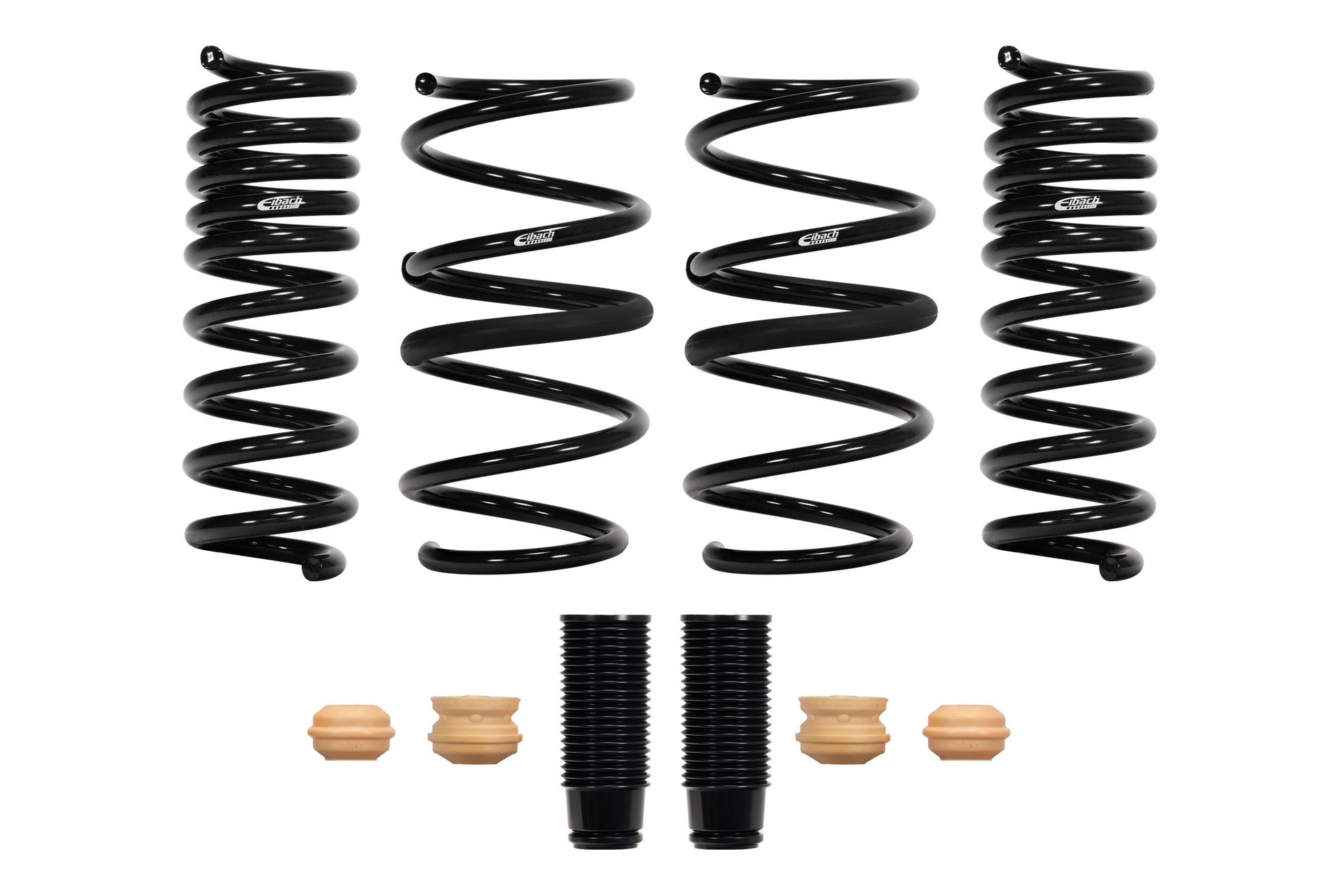 Eibach Suspension Spring Kit - PRO-KIT - Lowering - 4 Coil Springs - Black Powder Coat - Toyota Supra 2020-25 - Kit