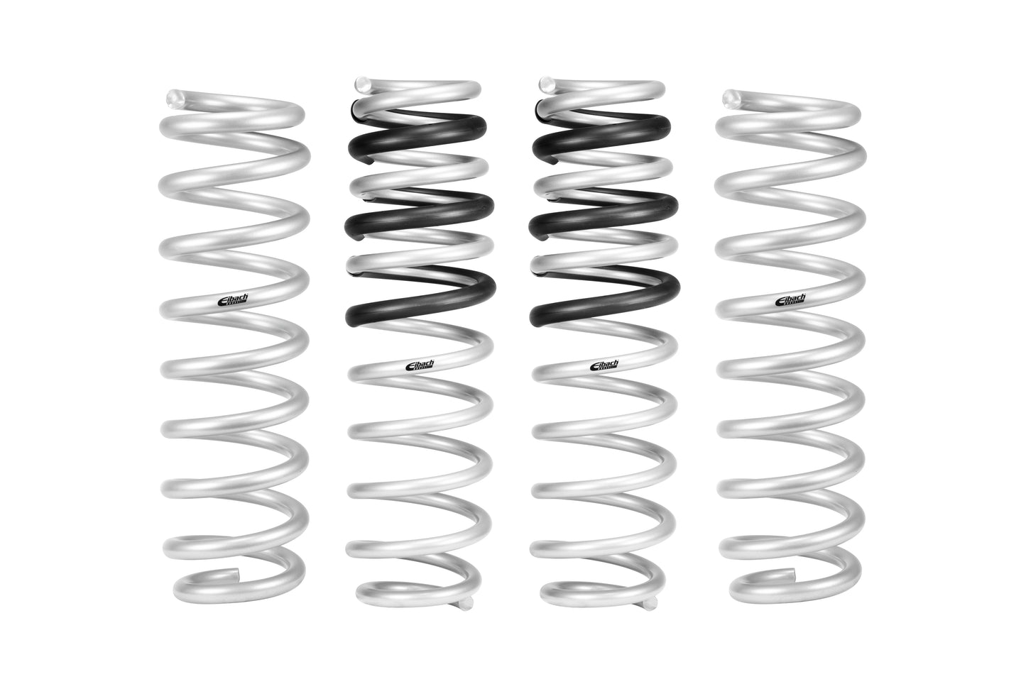 Eibach Suspension Spring Kit - PRO-LIFT-KIT - Lift - 4 Coil Springs - Silver Powder Coat - Ford Midsize SUV 2021-25 -