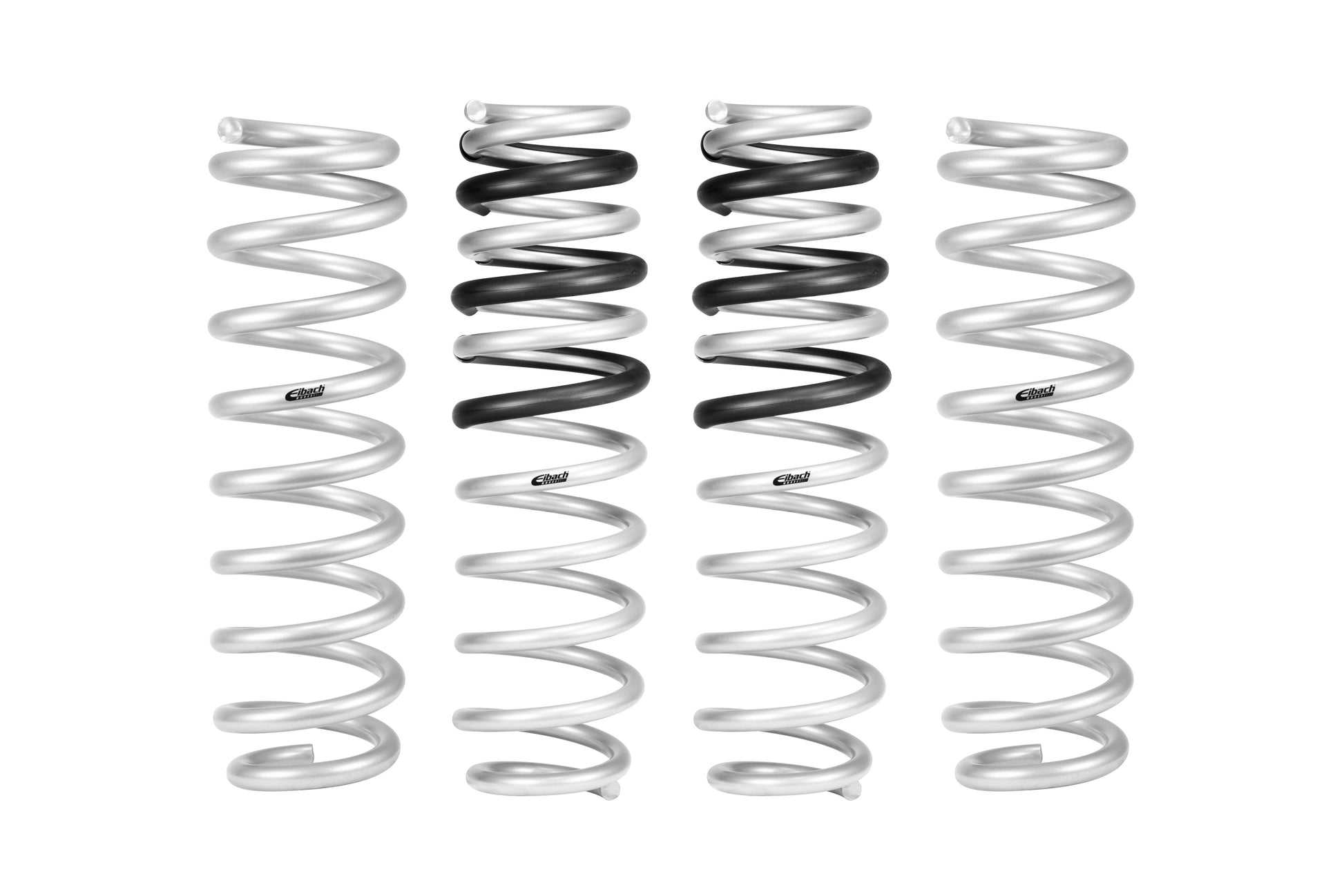Eibach Suspension Spring Kit - PRO-LIFT-KIT - Lift - 4 Coil Springs - Silver Powder Coat - Ford Midsize SUV 2021-25 -