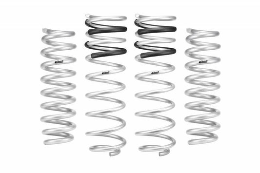 Eibach Suspension Spring Kit - Pro-Lift - 2.2 in Lift Front - 1.5 in Lift Rear - Front / Rear - Steel - Silver Powder