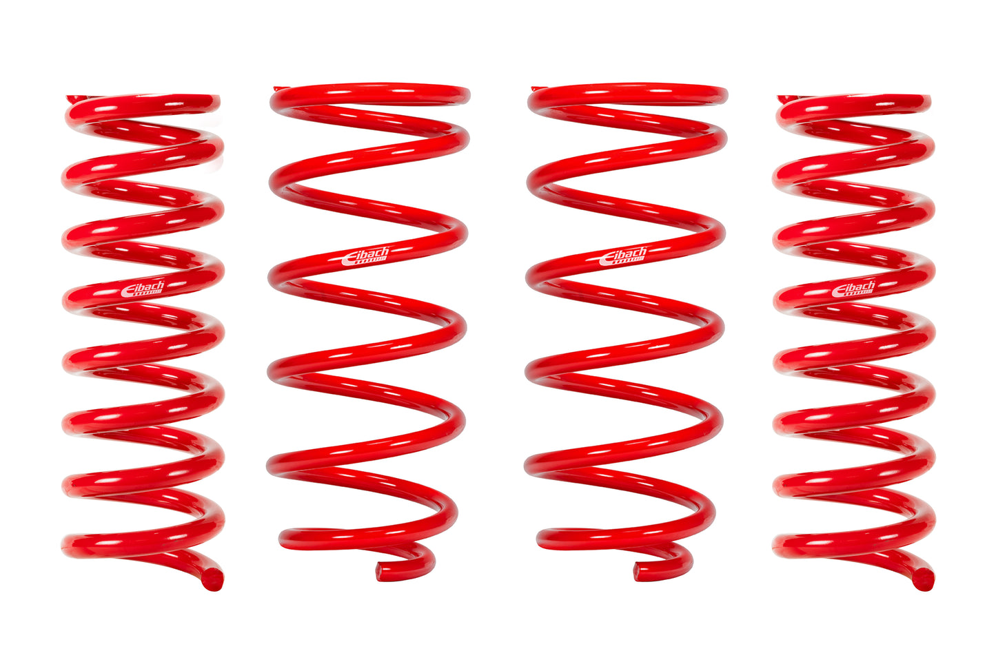 Eibach Suspension Spring Kit - PRO-LIFT-KIT - Lift - 4 Coil Springs - Red Powder Coat - Toyota Midsize SUV 2021-22 - Kit