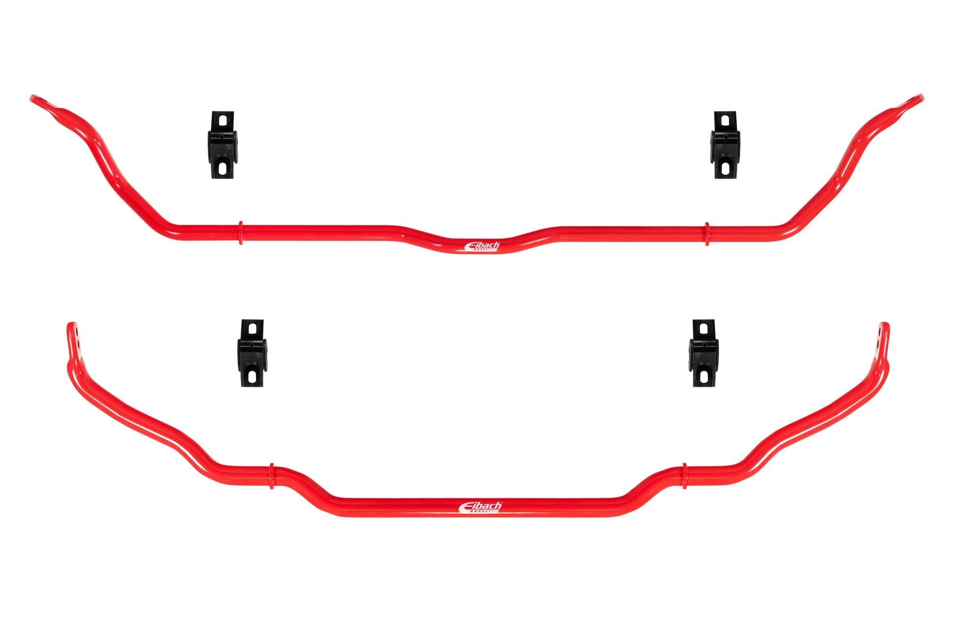 Eibach Sway Bar - Front / Rear - 29 mm Diameter Front - 25 mm Rear - Greasable Polyurethane Bushings - Steel - Red