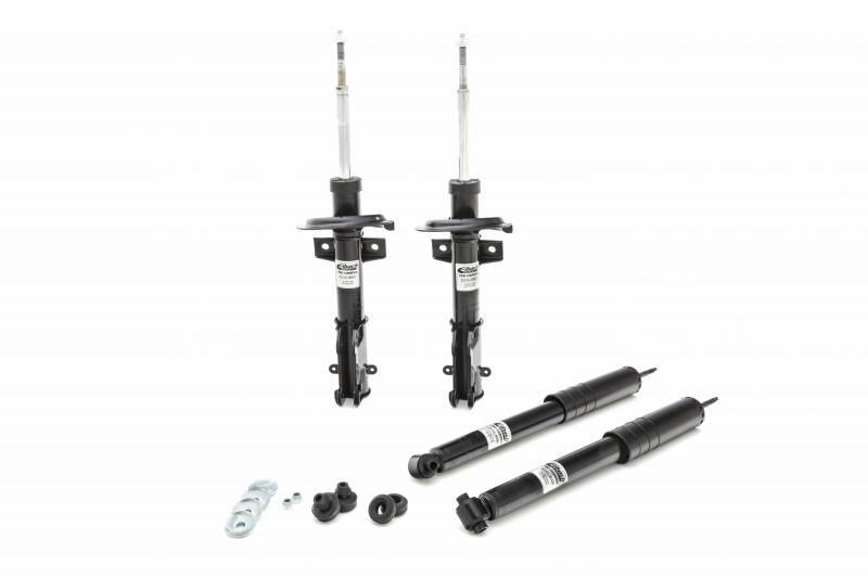 Eibach Shock / Strut Kit - Pro-Damper - Steel - Black Paint - Front / Rear - Ford EcoBoost Series - Ford Mustang