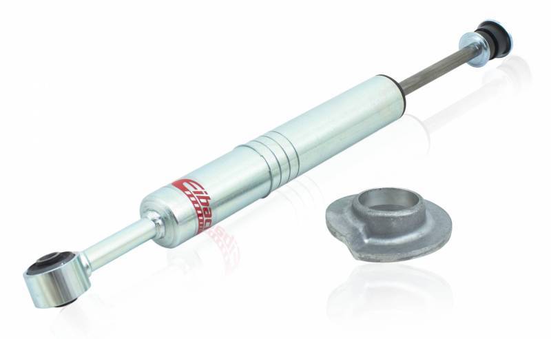 Eibach Shock - Pro-Truck Sport - Monotube - Ride Height Adjustable - Front - Steel - Zinc Plated - 0 to 3 in Lift -