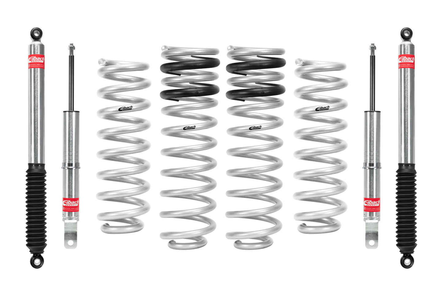 Eibach Suspension Lift Kit - PRO-TRUCK-LIFT STAGE 1 - 2-1/4 in Front Lift - 1 in Rear Lift - Shocks / Springs - Ram