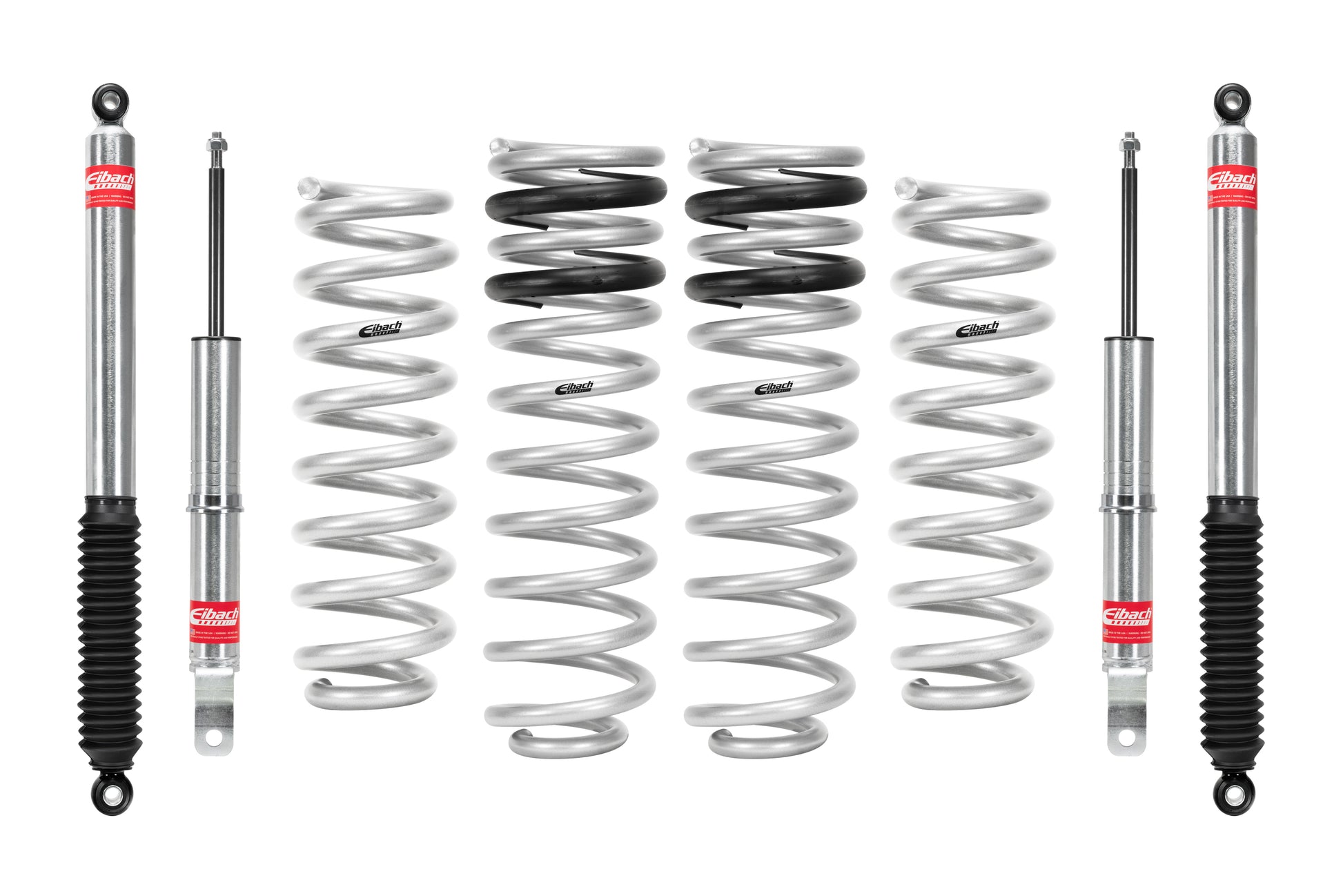 Eibach Suspension Lift Kit - PRO-TRUCK-LIFT STAGE 1 - 2-1/4 in Front Lift - 1 in Rear Lift - Shocks / Springs - Ram