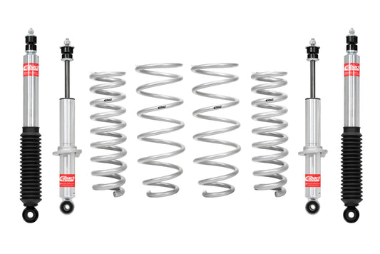 Eibach Suspension Lift Kit - PRO-TRUCK-LIFT STAGE 1 - 2-1/2 in Front Lift - 1 in Rear Lift - Shocks / Springs - Toyota
