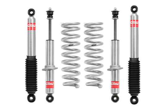 Eibach Suspension Lift Kit - PRO-TRUCK-LIFT STAGE 1 - 2-1/2 in Front Lift - 0 to 1 in Rear Lift - Shocks / Springs -
