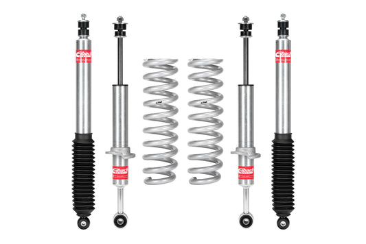 Eibach Suspension Lift Kit - PRO-TRUCK-LIFT STAGE 1 - 2 in Front Lift - 0 to 1-1/2 in Rear Lift - Shocks / Springs -