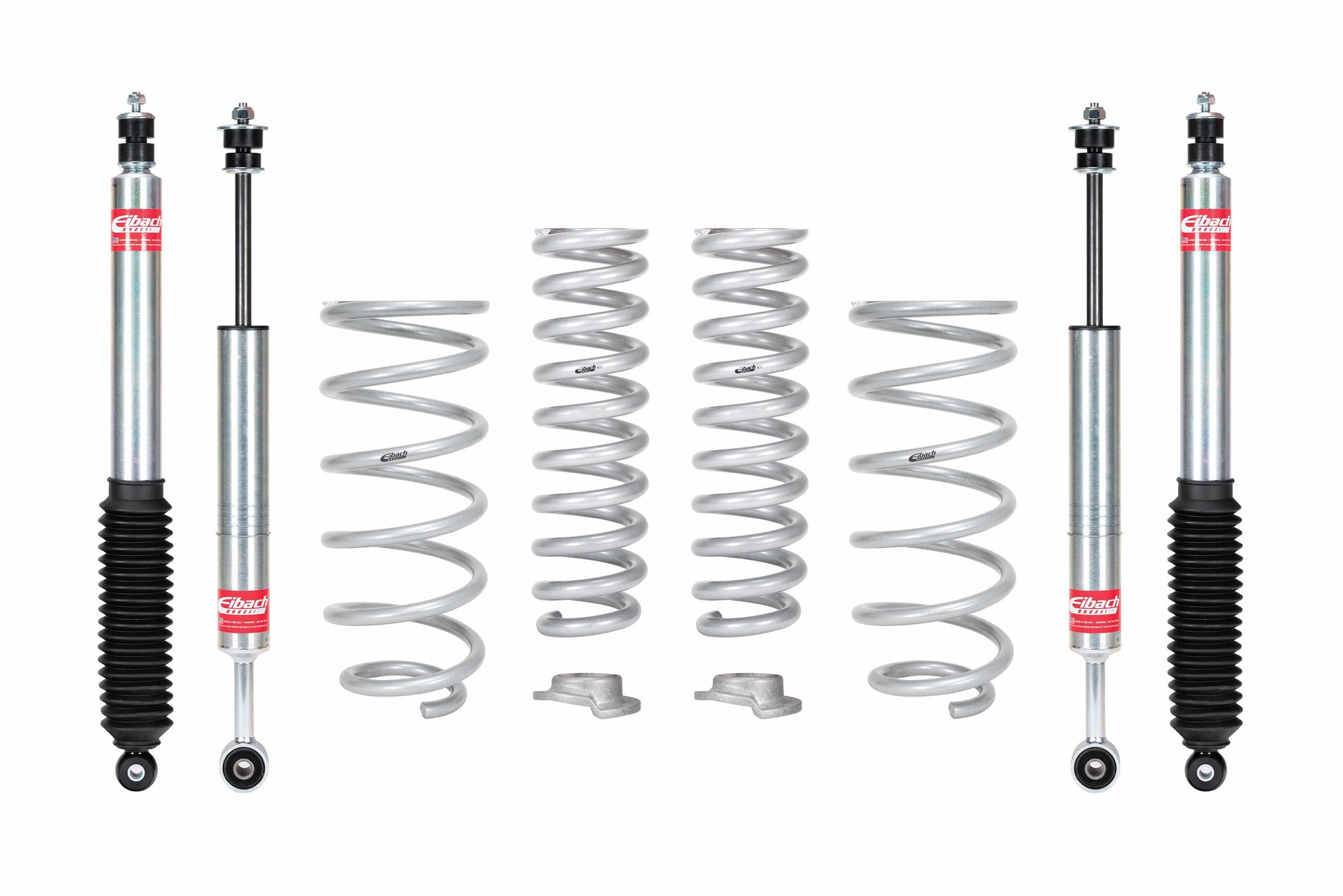 Eibach Suspension Lift Kit - PRO-TRUCK-LIFT STAGE 1 - 2-3/4 in Front Lift - 1 in Rear Lift - Shocks / Springs - Toyota