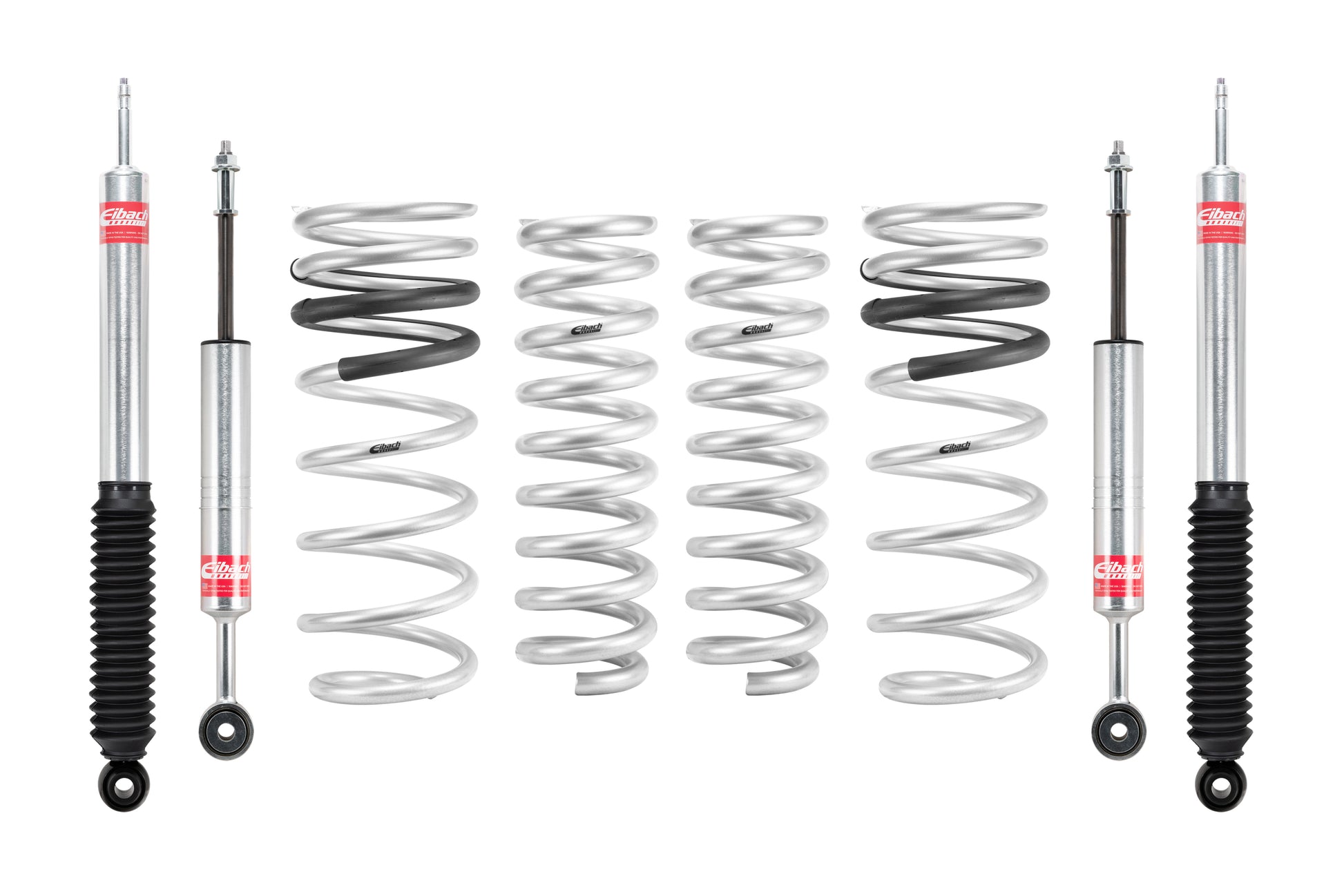 Eibach Suspension Lift Kit - PRO-TRUCK-LIFT STAGE 1 - 2.6 in Front Lift - 1.1 in Rear Lift - Shocks / Springs - Toyota